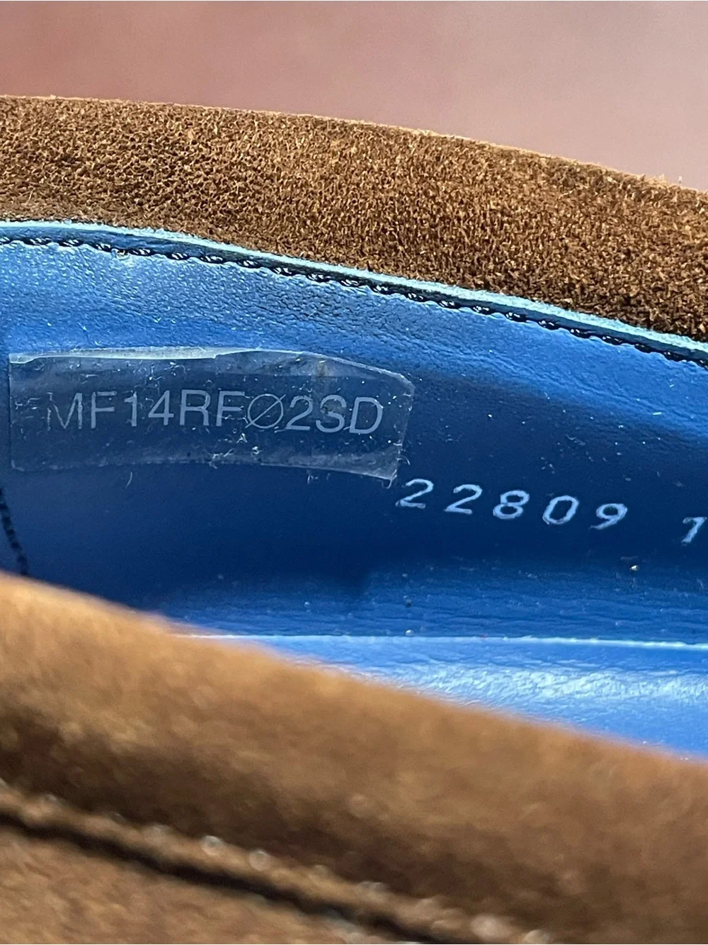 Peter Millar Madison Penny Loafer Brown Men’s Size 11.5 Suede